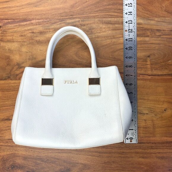Furla White Leather Bag 🤍 - Picture 11 of 11
